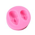 thumbnail image 3 of Moldes de jabón para la cara - Moldes de jabón para la cara para hacer jabón Moldes grandes de silicona para la cara para hacer regalos de Navidad hechos a mano (2 piezas), 3 of 5