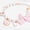 Pink, variant on UOSIA Fashion Pet Necklace Cat Pearl Crown Collar Accessories Pet Cat Teddy Collar Pearl Jewelry Choker