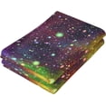 thumbnail image 3 of Dreamtimes Galaxy Soft Hand Towels 2-Piece Absorbent Bath Towel Decorative Fingertip Towels for Bathroom Gym Spa Hotel Beach Swimming Pool,14.4" x 28.3", 3 of 7
