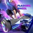 thumbnail image 4 of HOVERSTAR Hoverboard Roue Lumineuse Couleur Chrome avec Lumière LED Roue Auto-Équilibrée Trottinette Électrique ( version HS2.0 ), 4 of 7