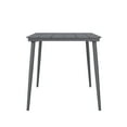 thumbnail image 6 of Novogratz Poolside Gossip, April 50" x 29" Rectangular Indoor/Outdoor Dining Table, Charcoal, 6 of 14