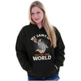 thumbnail image 4 of Basketball Game is out of this World Hoodie Sweatshirt Women Men Brisco Brands S, 4 of 6