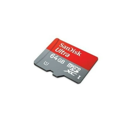 Professional Ultra 64GB MicroSDXC card is custom formatted for high speed, lossless recording! Includes Standard SD Adapter. (UHS-1 Class 10 Certified 30MB/sec) for.., By