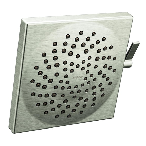 Moen Velocity Two-Function 8-1/2" Rainshower, Immersion, Brushed Nickel