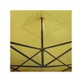 thumbnail image 3 of Carpa Toldo 3x3 Plegable Jardimex  Impermeable Patio Amarillo, 3 of 6