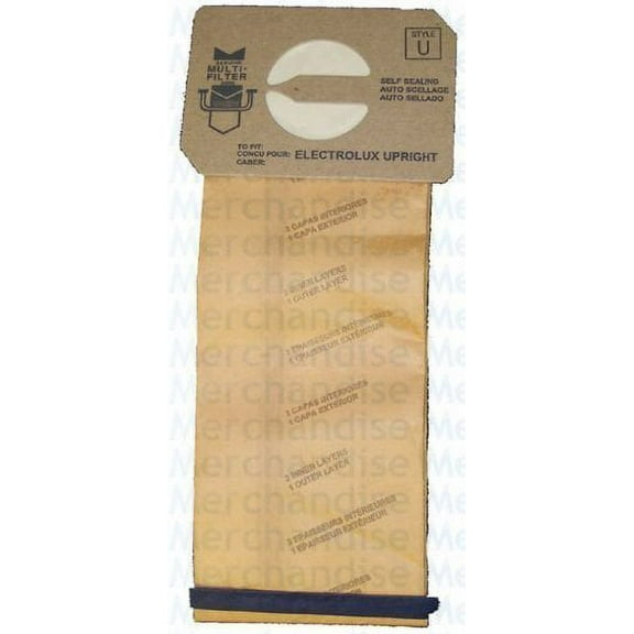 24 Compatible with Electrolux U UPRIGHT VACUUM BAGS