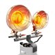 thumbnail image 1 of Calefactor a propano QIOMALA de 30,000 BTU con doble cabezal para exteriores, 1 of 7