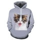 thumbnail image 2 of Nueva sudadera con capucha para hombre, estampado 3D de gato mascota, jersey gráfico, nueva sudadera para pareja, moda informal, sudaderas de calle de talla grande para mujer, 2 of 5