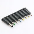 8PCS Universal AC DC Power Charger Adapter Tips For Laptop Notebook In