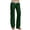 Army Green, variant on Women's Cargo Pants with Pockets High Waist Casual Straight Leg Sweatpants Comfy Elastic Waist Yoga Pants, White S