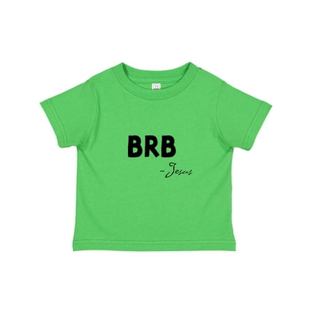 

Inktastic Easter BRB Jesus Gift Toddler Boy or Toddler Girl T-Shirt
