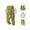 czb# Green628, variant on CUZIBR Boys Toddler Kids Formal Suit Set Solid Color Long Sleeve Button Down Dress Shirts Elegant Plaid V-Neck Vest Pants+Bowtie Stylish Party Wedding 4 Piece Outfits Clothes,Bronze,2-3 Years