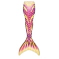 thumbnail image 5 of Traje de baño de fantasía con cola de sirena para niñas, regalo de Navidad, se puede agregar aleta monoaleta, 5 of 5