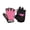 Pink, variant on 1PC Bike Cycling Gloves, Short Fingerless Gloves for Workout Gym Training Weight Lifting Outdoor, Non-Slip Riding Gloves