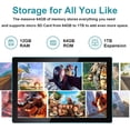 thumbnail image 3 of 10 inch Tablet, Android 11 Tablets, 4GB RAM+64GB ROM 512GB Expandable Tableta, 1.8GHz Quad Core Processor, 1280*800 IPS 10'' HD Touch Screen, 2+8MP Dual Camera, 6000mAh Battery Tablet PC, 3 of 6