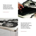 thumbnail image 4 of Cooks Innovations Burner Covers - Non-Stick Heat Resistant Stove Top Covers for Kitchen - Easy to Clean 4packs, 4 of 6