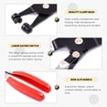 thumbnail image 4 of Water Hose Clamp Pliers Set, Flexible Hose Clamp Tool, Automotive Tools Hose Clamp Kit, Red, 9PCS, 4 of 7