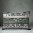 thumbnail image 3 of Creative Products Blue Gray Boho Pattern 14x20 Indoor / Outdoor Pillow, 3 of 3