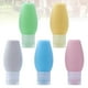 thumbnail image 3 of Botella vacía portátil de silicona para loción, crema, champú, dispensador de cosméticos, 90 ml, colores variados, 5 unidades, 3 of 7