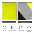 thumbnail image 5 of Reflective Safety Vest High Visibility Vest with Front Pockets Safety Jacket Ultra Light for Construction Cyclists,, 5 of 5
