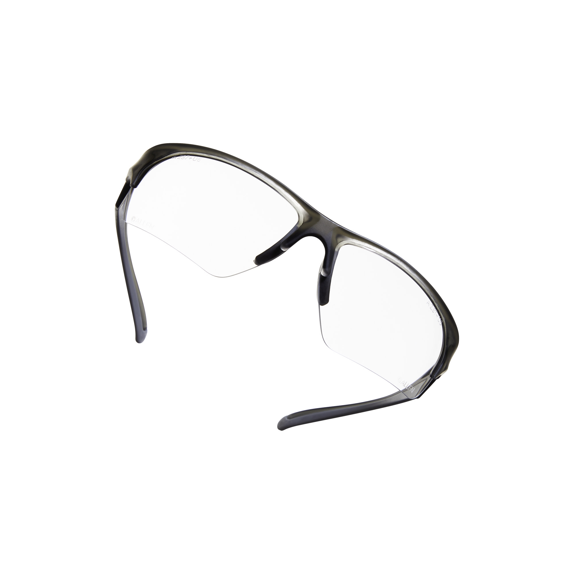 Allen Company Outlook Shooting Safety Glasses, Clear Lenses, Ansi Z87.1+ & Ce Rated
