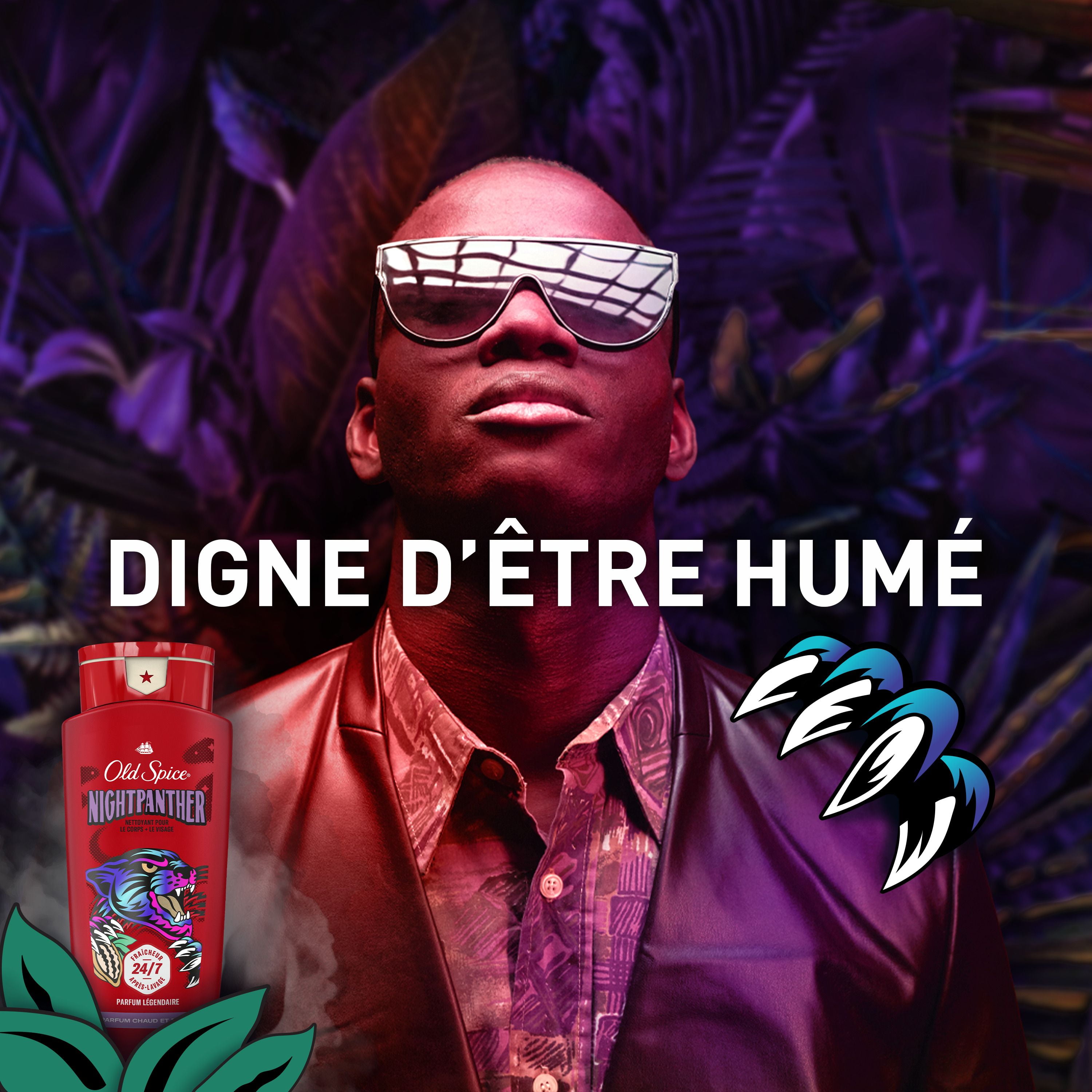 Nettoyant pour le corps Old Spice pour hommes, NightPanther