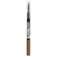 thumbnail image 2 of Maybelline Tattoo Studio 36HR Pigment Brow Pencil, Soft Brown, 2 of 17