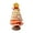Yellow, variant on Opvise Handmade Crochet Christmas Tree Decoration Tabletop Knitted Small Artificial Flocking Christmas Tree for Home Office Holiday Decor