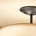 thumbnail image 5 of 43692BK Kichler Lighting Shailene - 3 Light Semi-Flush Mount - 18 inches wide-Black Finish, 5 of 10