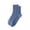 Blue, variant on harmtty Cotton Mid-calf Socks 1 Pair Unisex Mid-tube Cotton Socks Solid Color Breathable Stretchy Black