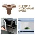 thumbnail image 4 of 4 Pcs Accessoires de Micro-Ondes Arbres de Plateau Pièces de Four Guide de Rouleau, 4 of 6