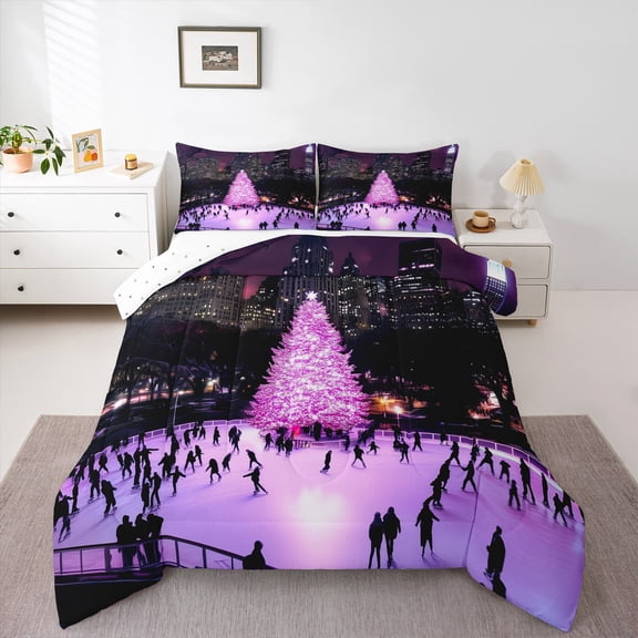 Castle Fairy 2-Piece Twin Tree Skate Bedding Comforter Set