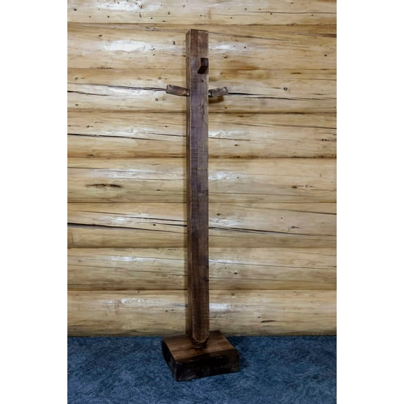 Homestead Collection Adult Coat Tree, Stain & Clear Lacquer Finish