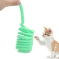 thumbnail image 4 of Jouet de Printemps pour Chat Amusant, Jouet de Printemps Coloré pour Chat Jaune, Rose, Vert, Bleu, 4 of 8