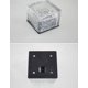 thumbnail image 4 of Lámpara cuadrada de azulejos de cristal Luces LED solares impermeables para exteriores Luces de azulejos de piso de cristal de imitación blanco Luces de enchufe de tierra para jardín Luces de césped de jardín de pasillo Luces decorativas enterradas en césped Luces de paisaje JM, 4 of 5