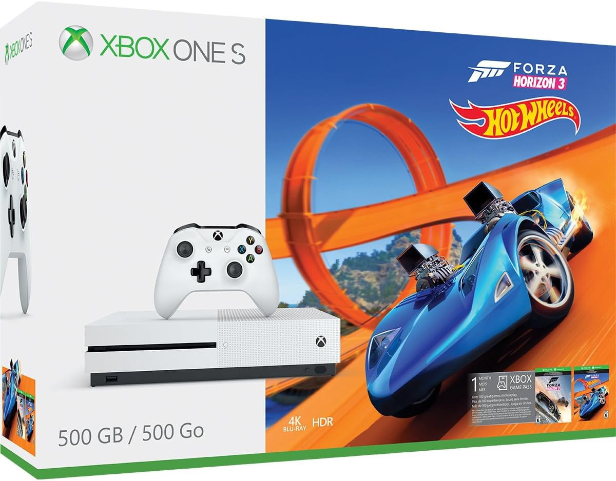 Open Box Xbox One S 500GB Console Forza Horizon 3 Bundle