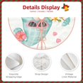 thumbnail image 5 of Balery Summer Gnome,Cute Gnome Printed Christmas Tree Skirt , Merry Christmas Party Christmas Tree Decoration,Adjustable Tree Skirt-30", 5 of 8