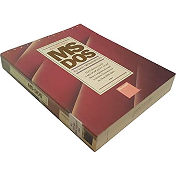 Pre-Owned Running MS DOS: the definitive guide to MS-DOS and PC-DOS (Paperback) 1556151861 9781556151866