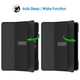 thumbnail image 4 of JETech Case for iPad Pro 12.9-Inch (5th Generation, 2021 Model), Slim Stand Hard Back Shell Smart Cover with Auto Wake/Sleep (Black), 4 of 7