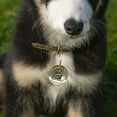 GARENAS Bronze Dog Tags with Three Pet Tags with Loss Identity