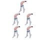thumbnail image 3 of Calcetines Jumpingount hasta la rodilla suaves y transpirables para niñas Talla única, 3 of 6