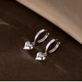 thumbnail image 4 of Solid 925 Sterling Silver 8MM Fat Heart Hoop Earrings for Women Teens Sweet Love Hoop Earrings Huggie, 4 of 11