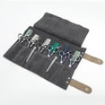 thumbnail image 6 of Unique Bargains Roll Up Scissors Bag Durable & Foldable Salons Tool Pouch with Multi-Pockets Hair Scissor Shears Cases for Hair Stylists Gray, 6 of 7
