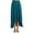 Green, variant on TiaoBug Women Ballet Dance skirts Gymnastics Irregular Hem Flamenco Tango Maxi Skirt Modern Dancewear Black S