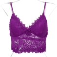 thumbnail image 3 of TQWQT Womens Tank Tops Summer Lace Stitching Women V-Neck Sleeveless Tank Tops Camisole,Purple M, 3 of 5
