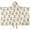 Beige Highland Cow-1, variant on Gray Buffalo Geometric Pattern Hooded Bath Towel,50"x30" for Ages 3 To 12 Kids, Quick Dry Lightweight Soft Microfiber Hood Beach Towel Cover Up for Kids
