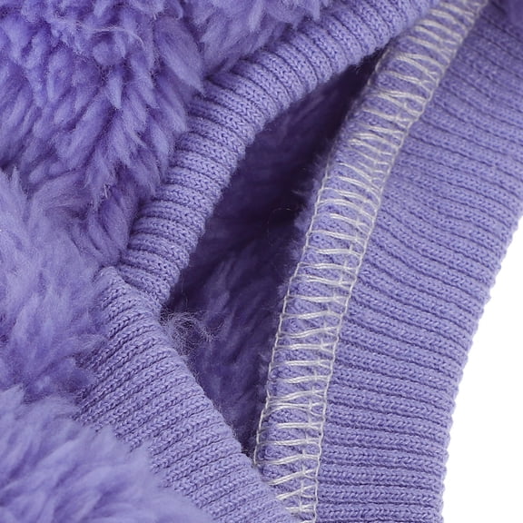 Phenofice Purple Winter Pet Clothes Soft Breathable Cat Coat for Outdoor and Indoor Use