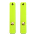 thumbnail image 1 of Unique Bargains 2 Pcs Phone Loop Finger Holder Silicone Phone Strap Grip Holder for Most Smartphones Bright Yellow, 1 of 7