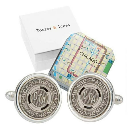 Chicago 'El' Token Cufflinks
