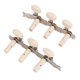 thumbnail image 4 of 2Pcs Guitar Tuning Pegs String Machine Heads Tuner Keys for Classical Guitars Round White-Good, 4 of 5